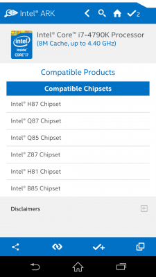 Intel ARK, Menyajikan Spesifikasi Lengkap Produk Intel